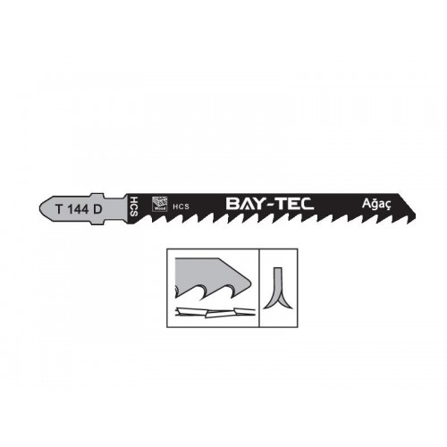 T 144 D Ahşap Dekupaj Testere Ağzı