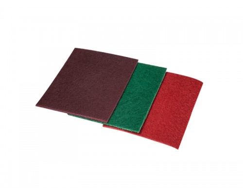 Tabaka Köşeli Skoç Elyaf Zımpara Yeşil 280 kum 8mm 230x280mm