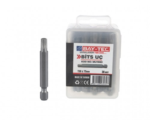Torks Bits Uç T30x75 MU1980 Torks Bits Uç T30x75 MU1980