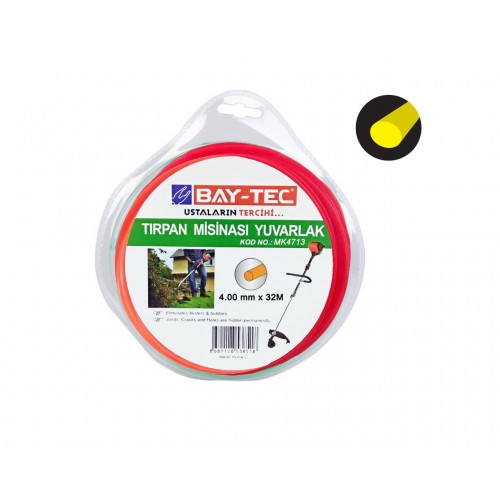 Yuvarlak Tırpan Misinası 4  mm x 32 mt MK4713