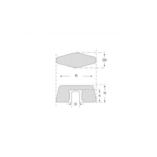 Kilit Mandalı Burçlu No:6 M8x35