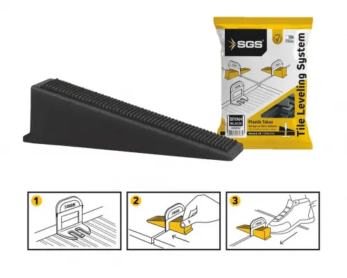 SGS Derz Seviye Tespit Takozu Siyah SGS6167