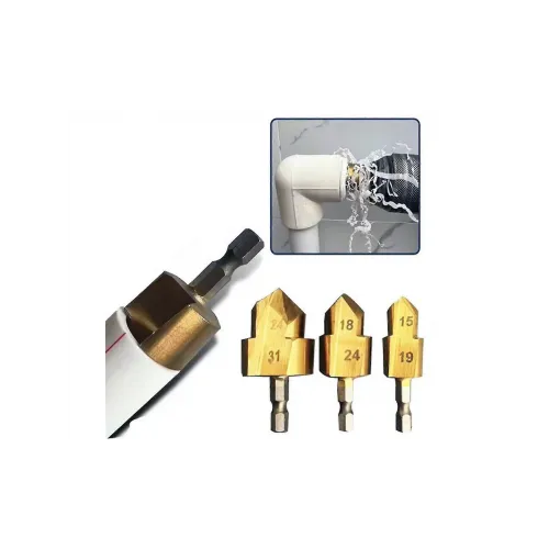 PPRC Boru Genişletme ve Delme Bits Uçlu Matkap Seti DMX4760