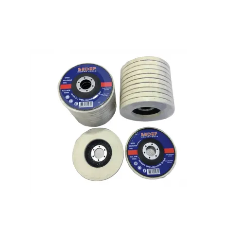 Polisaj Düz Yün Keçe Flap Disk 115x22 55035