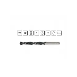 HSS DIN 338 Silindirik Saplı Kısa Matkap Ucu 7 mm - HADDELİ