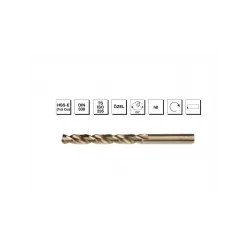 HSS-E DIN 338 Silindirik Saplı Kısa Matkap Ucu - ALTIN SERİ 5.5 mm