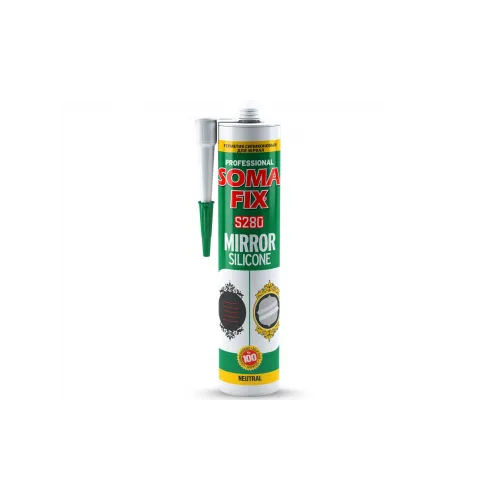 SOMAFİX S281 Ayna Silikonu Beyaz 280 ml 330gr