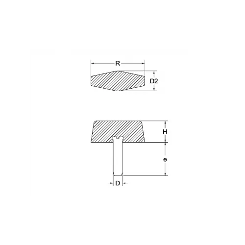 Kilit Mandalı Cıvatalı No:2 M6x15