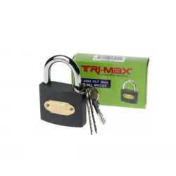 Tri-max Gri Döküm Asma Kilit 20 mm