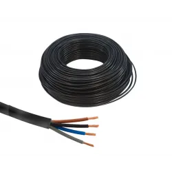TTR Kablo Siyah 4x6 mm H05VV-F