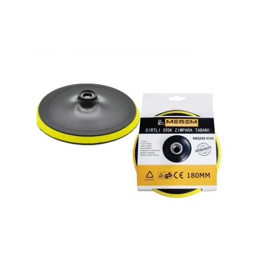 180 mm Cırtlı Zımpara Disk Altlığı MES4106