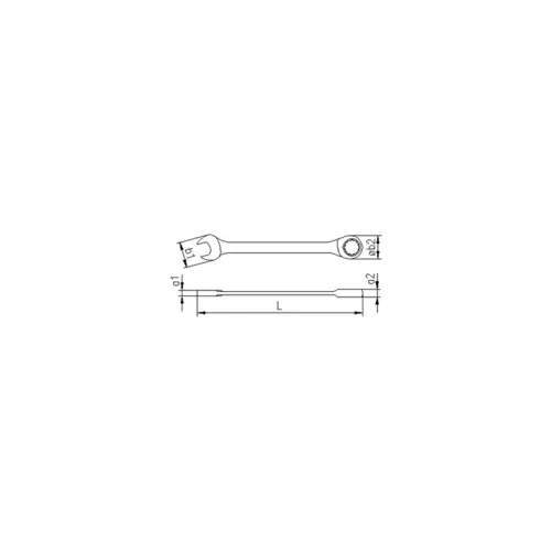 0340 Cırcır Kombine Anahtar 12 mm