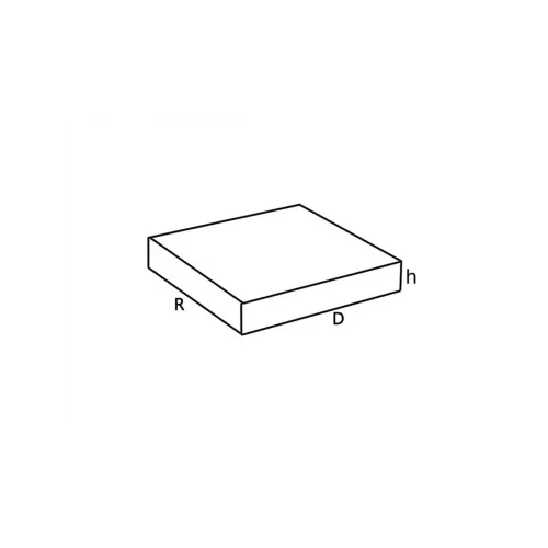 Kare Lastik Ayak Takozu 400x400x40