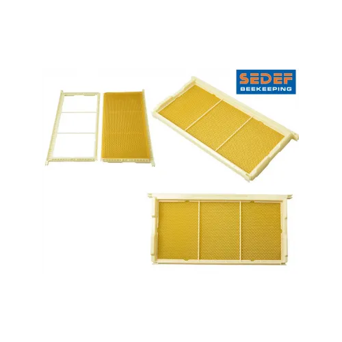 Plastik Temel Petekli Çerçeve (İşçi arı - Langstroth) 02560