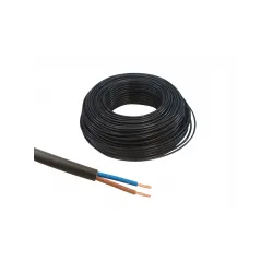 TTR Kablo Siyah 2x0.75 mm H05VV-F