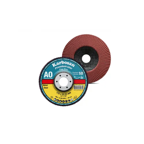 KARBOSAN 115mm AO Flap Disk 60 Kum