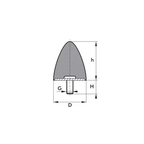 Armut Tipi Takoz 52x28 M10x28