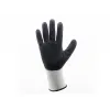BAY-EL No:9 Likralı Siyah Montaj Eldiveni 1/2 Siyah Nitril Kaplı Likralı İp Örme Eldiven EL330
