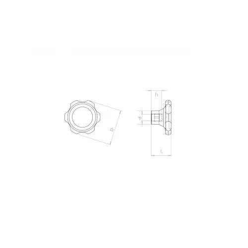 Tırnaklı Volant 65mm