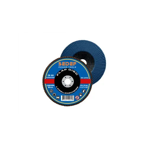 SEDEF Flap Disk ZR 180x22 mm 80 Kum