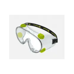 BAYMAX S-1551 QUATTRO Ventilli Çapak Gözlüğü Şeffaf