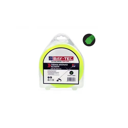 Altıgen Tırpan Misinası 3  mm x 56 mt MK4720