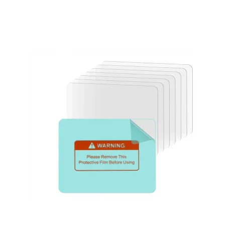 118x92mm Arkmatik Maske Camı Koruyucu Şeffaf Panel