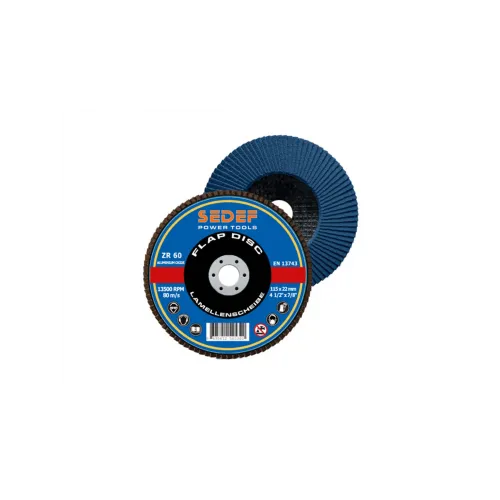 SEDEF Flap Disk ZR 180x22 mm 60 Kum