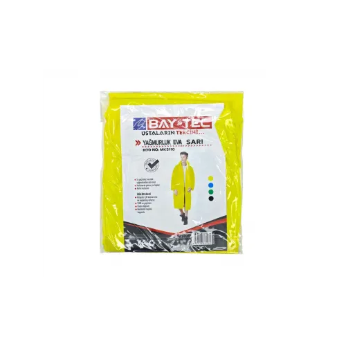 BAY-TEC MK5110 Eva Yağmurluk Sarı 150gr