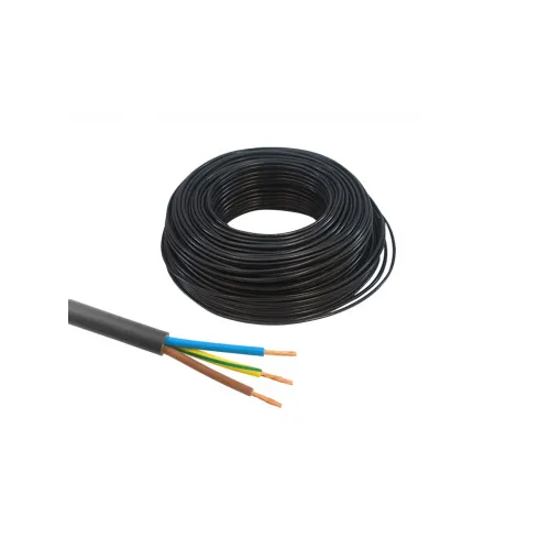 TTR Kablo Siyah Ekonomik 3x2.5 mm H05VV-F