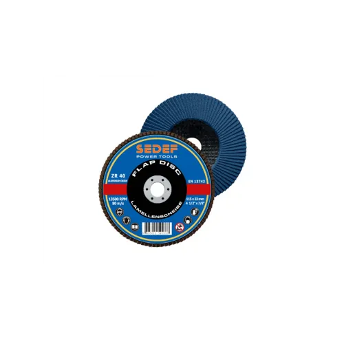 SEDEF Flap Disk ZR 180x22 mm 40 Kum