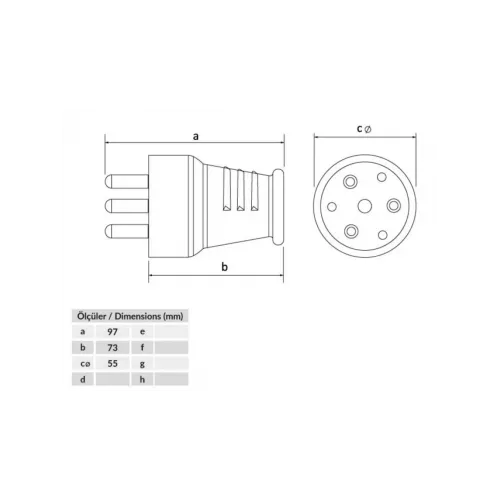 Düz Fiş BK1-2504-4011