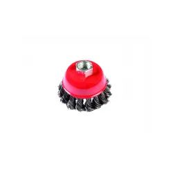 75 mm Burgulu Çanak Tel Fırça GFB5131