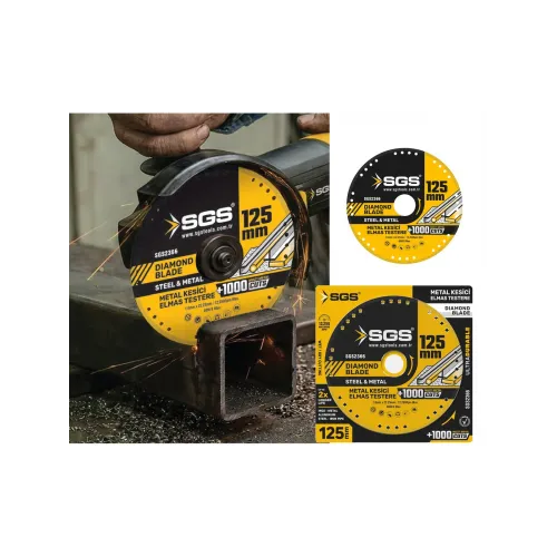 SGS Vakumlu Elmas Multi Metal Kesici Disk 125mm SGS2366