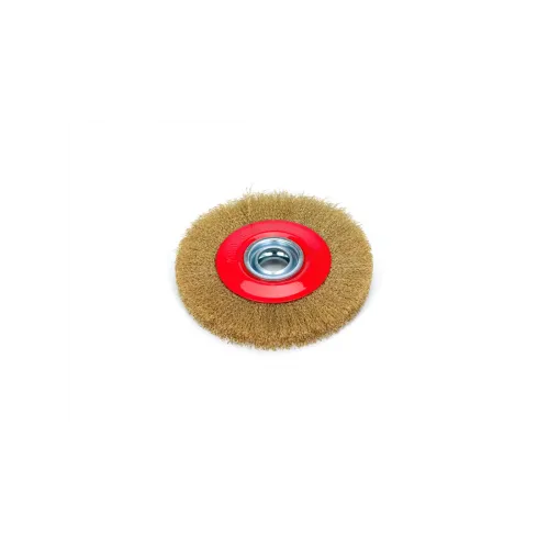 SEDEF Saçaklı Daire Tel Fırça 300 mm 55381