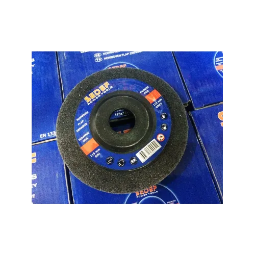 Siyah Elyaf Flap Disk Zımpara 115 mm