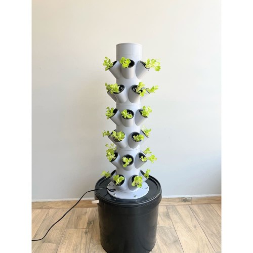 Topraksız Tarım 36'lı Kule Hobi Seti - Hidroponik Bahçe