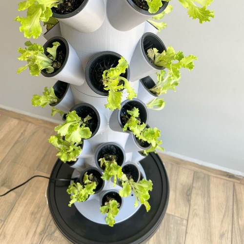 Topraksız Tarım 36'lı Kule Hobi Seti - Hidroponik Bahçe