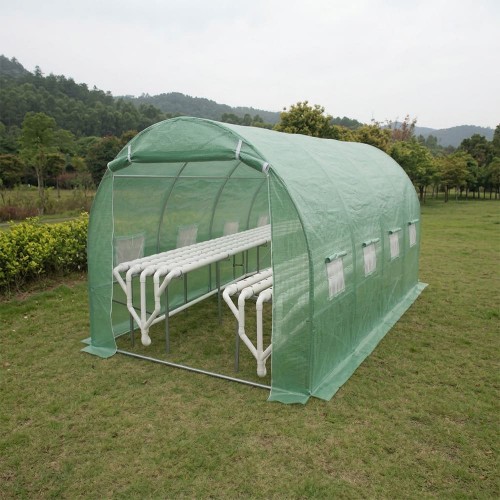 Profesyonel Hidroponik Tünel Sera Sistemi (600x300x200 cm)