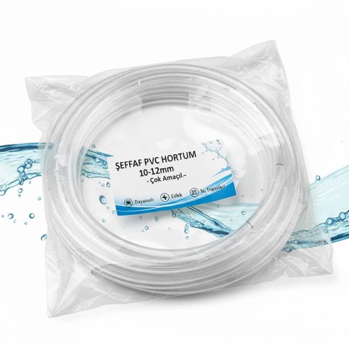 10-12 PVC ŞEFFAF HORTUM
