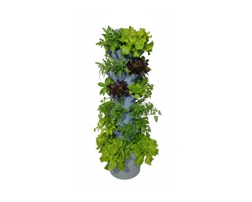 Topraksız Tarım Hobi Seti 24'lü Kule - Gri Topraksız Tarım Hobi Seti 24'lü Kule - Gri