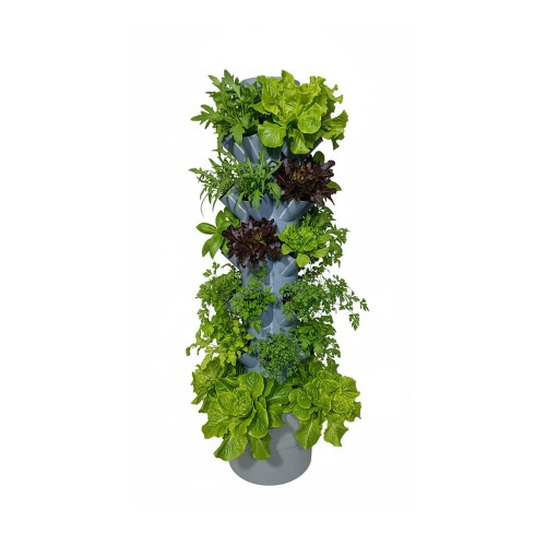 Topraksız Tarım Hobi Seti 24'lü Kule - Gri